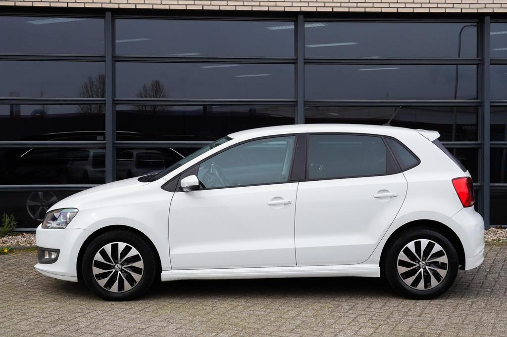 Volkswagen Polo 1.0 BlueMotion Edition 1e eig.|41.218KM!|Zui, Auto's, Volkswagen, Stof, 95 pk, Wit, Origineel Nederlands