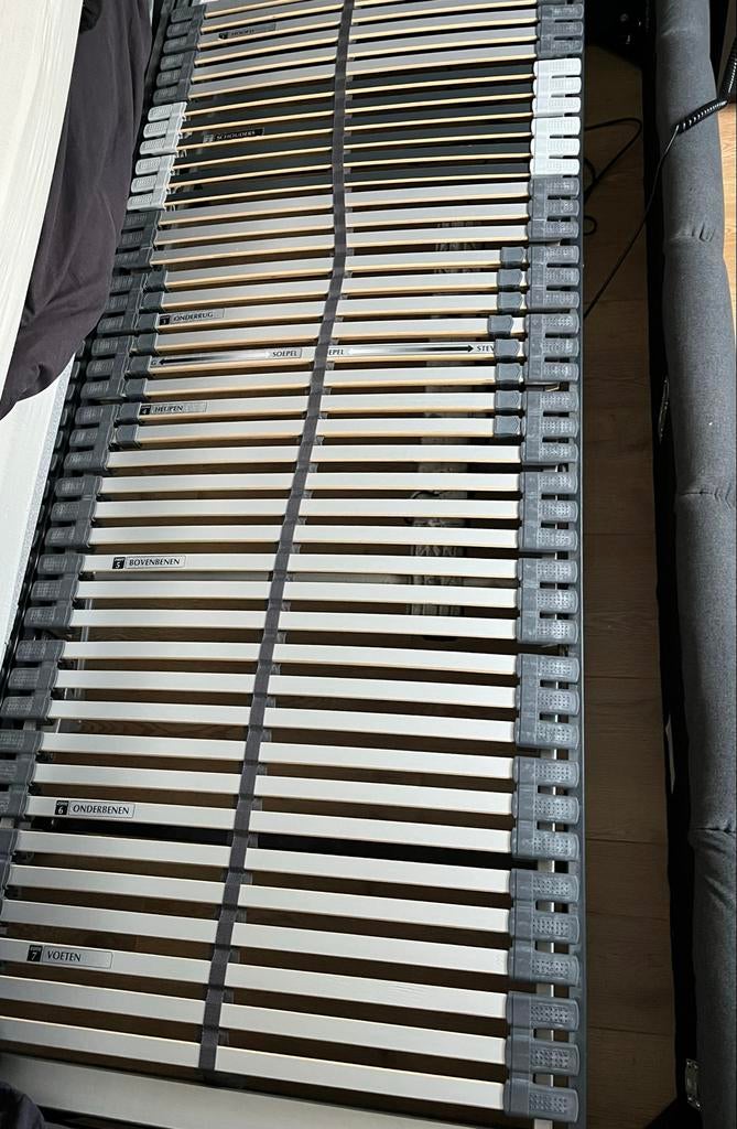 2 elektrische bedbodems 80x200, Huis en Inrichting, Ophalen, Gebruikt, Eenpersoons, 80 cm