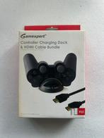 PS3 charging dock en HDMI kabel set nieuw, Ophalen of Verzenden, Zo goed als nieuw, Controller, PlayStation 1
