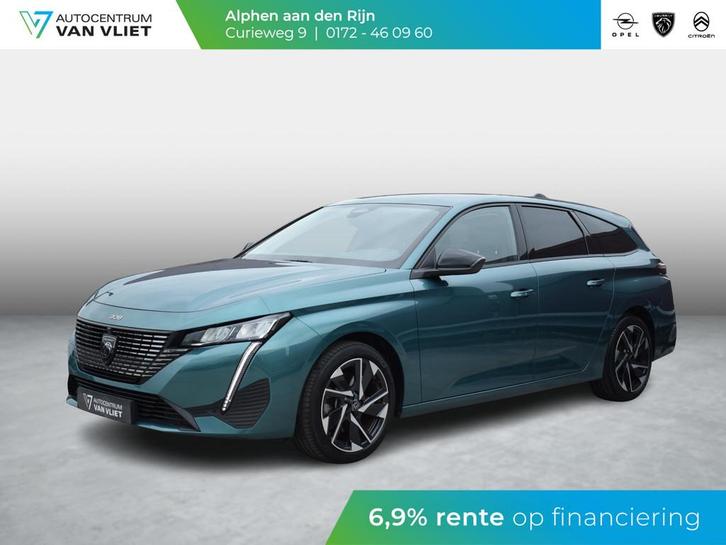 Peugeot 308 SW 1.5 BlueHDi Allure Pack Business 130 PK | NAV, Auto's, Peugeot, Bedrijf, Te koop, ABS, Achteruitrijcamera, Adaptive Cruise Control