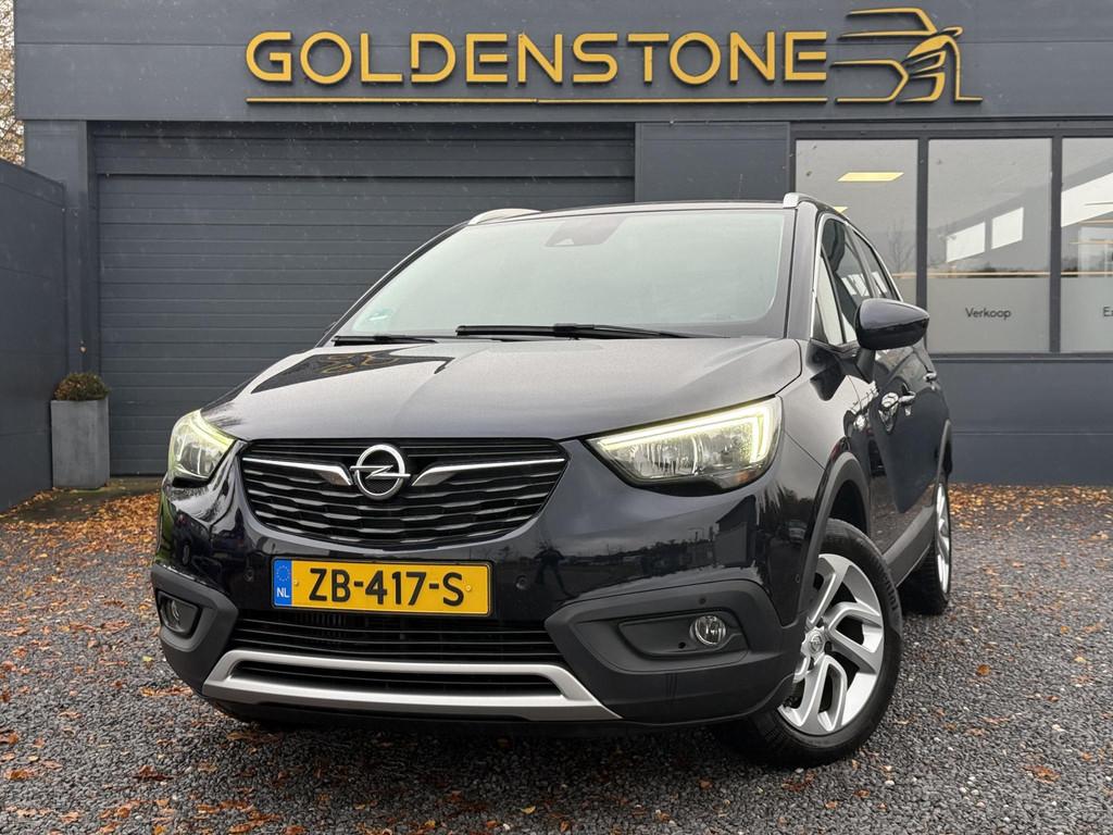 Opel Crossland X 1.2 Turbo Innovation 1e Eigenaar,110pk,Clim, Auto's, Opel, Voorwielaandrijving, Gebruikt, 1199 cc, Blauw