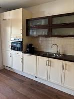 Hoekkeuken 380x260cm met apparatuur, goede staat, Gebruikt, Overige materialen, Hoekkeuken, Ophalen of Verzenden