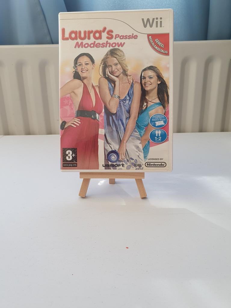 Laura's Passie Modeshow - Wii (Gebruikt), Ubisoft, Gebruikt, 2 spelers, Vanaf 3 jaar