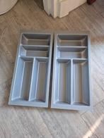 Bestekbak 22cm breed. 2 stuks., Ophalen of Verzenden, Rvs of Chroom