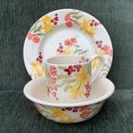 Emma Bridgewater- servies- DAFFODILS🌼Bowl+Mug+Plate- Nieuw!, Nieuw, Ophalen of Verzenden, Bord(en), Overige stijlen