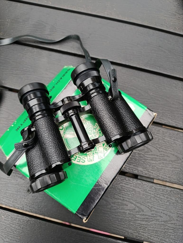 Vintage verrekijker Seeadler Optik 8 x 30 Jägermeister, Ophalen of Verzenden, 8 tot 12x