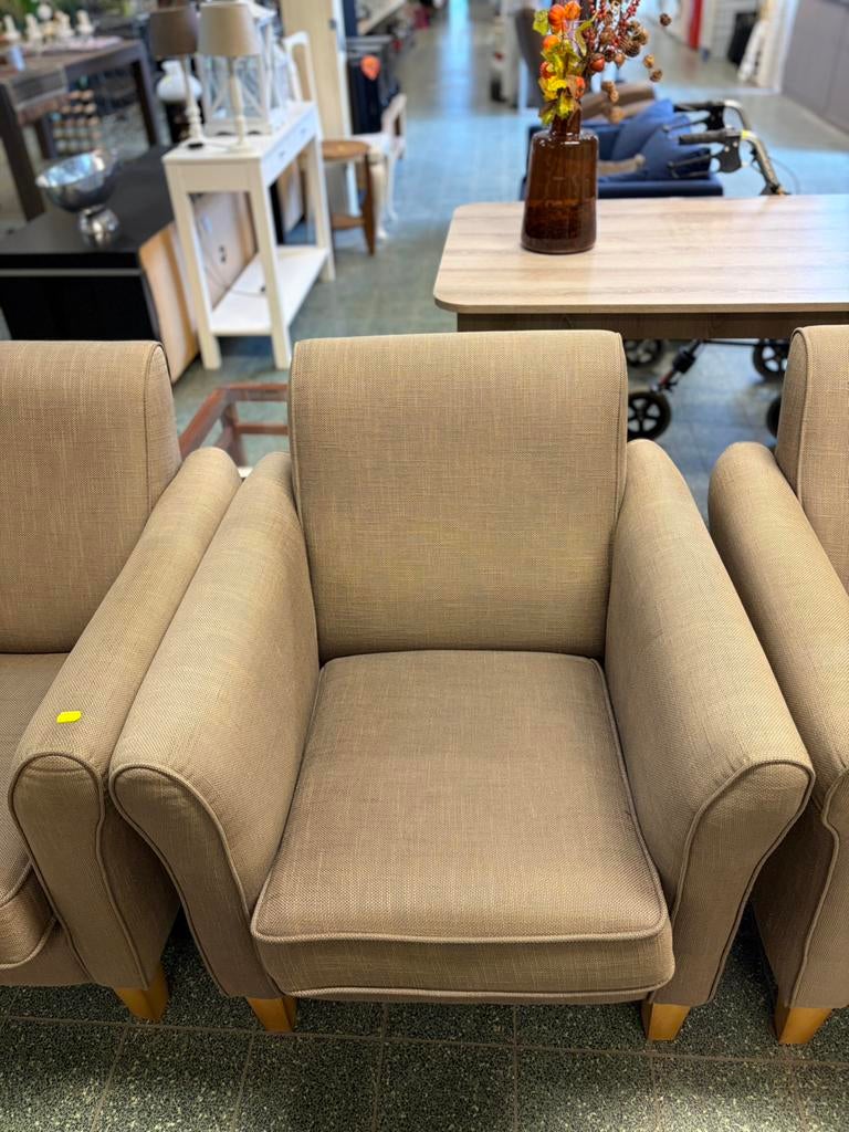 3 fauteuils, Ophalen, Onbekend, Zo goed als nieuw, Onbekend