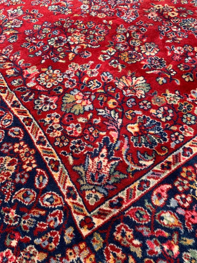 Schitterend Groot kleurrijk Vintage Vloerkleed.330 bij 240., Ophalen, Zo goed als nieuw, Rechthoekig, 200 cm of meer