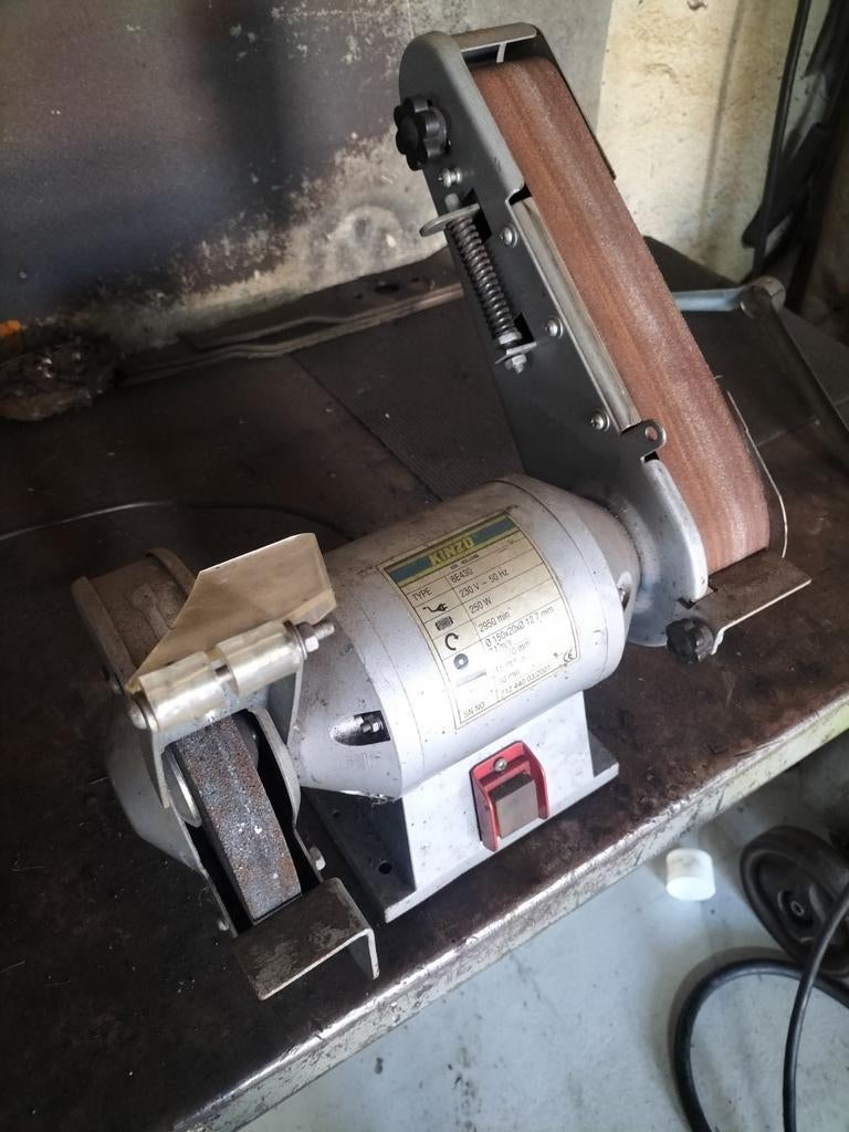 Kinzo Slijpsteen met Bandschuurmachine - 250W, Ophalen