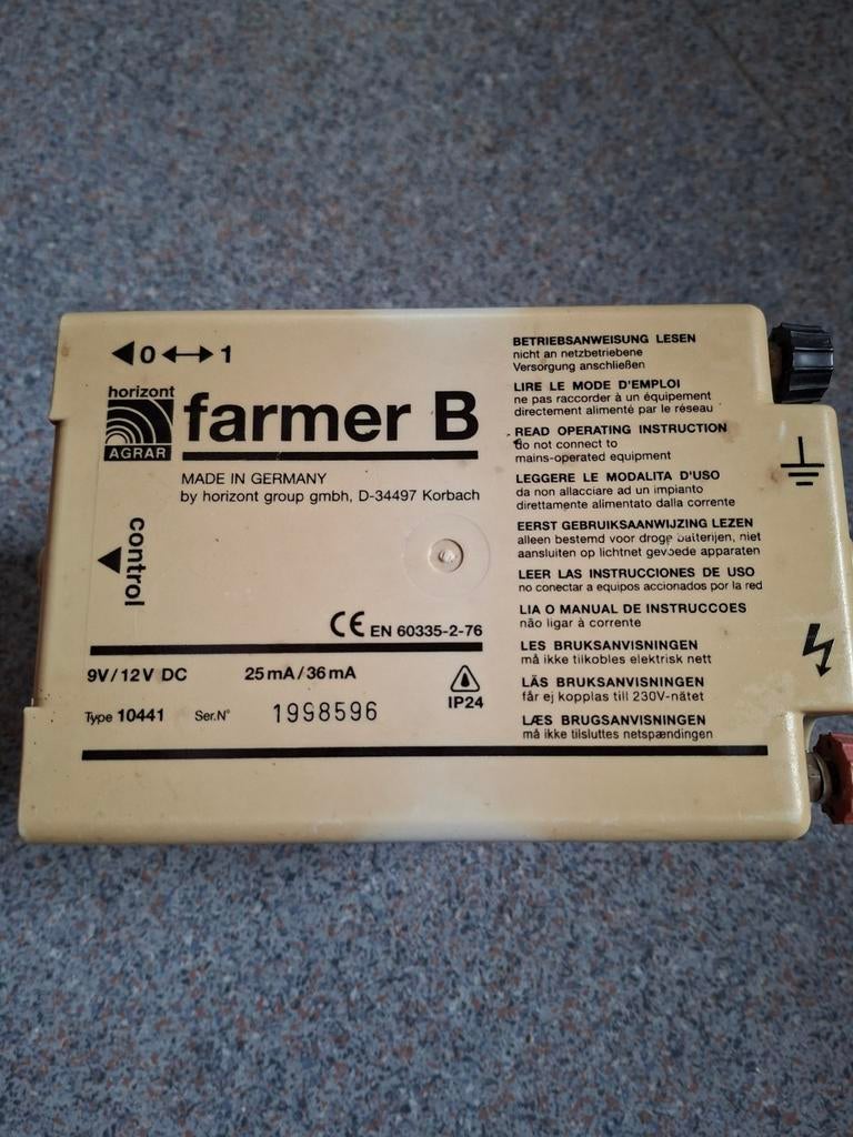 Schrikdraad apparaat, Dieren en Toebehoren