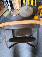 Laag tafeltje, Ophalen, Minder dan 45 cm, Gebruikt, Landelijk/ stoer industrieel