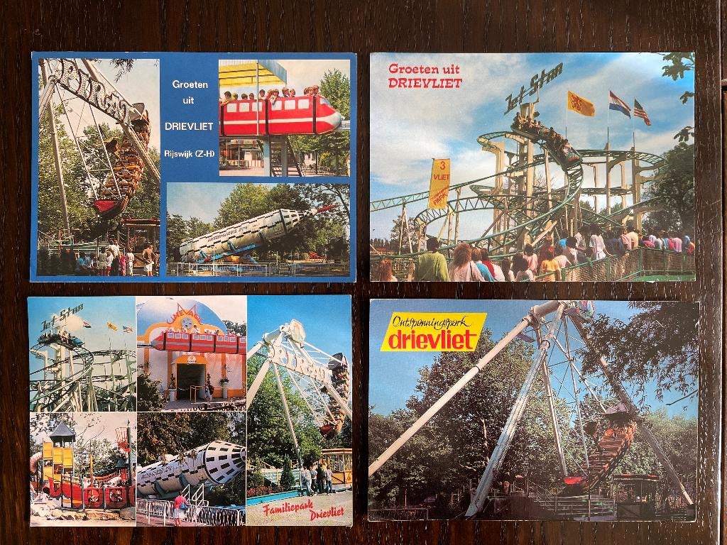 Drievliet Ansichtkaart 5 stuks, Verzamelen, Ophalen of Verzenden, 1980 tot heden, Ongelopen, Zuid-Holland