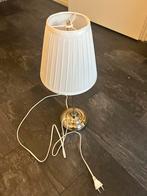 IKEA arstid Nachtlampje/tafellamp witte kap en metalen voet, Ophalen of Verzenden, Gebruikt, Metaal, Minder dan 50 cm