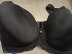 Zwarte beugel BH met kant maat 80F, Berlei, Ophalen of Verzenden, Zwart, BH
