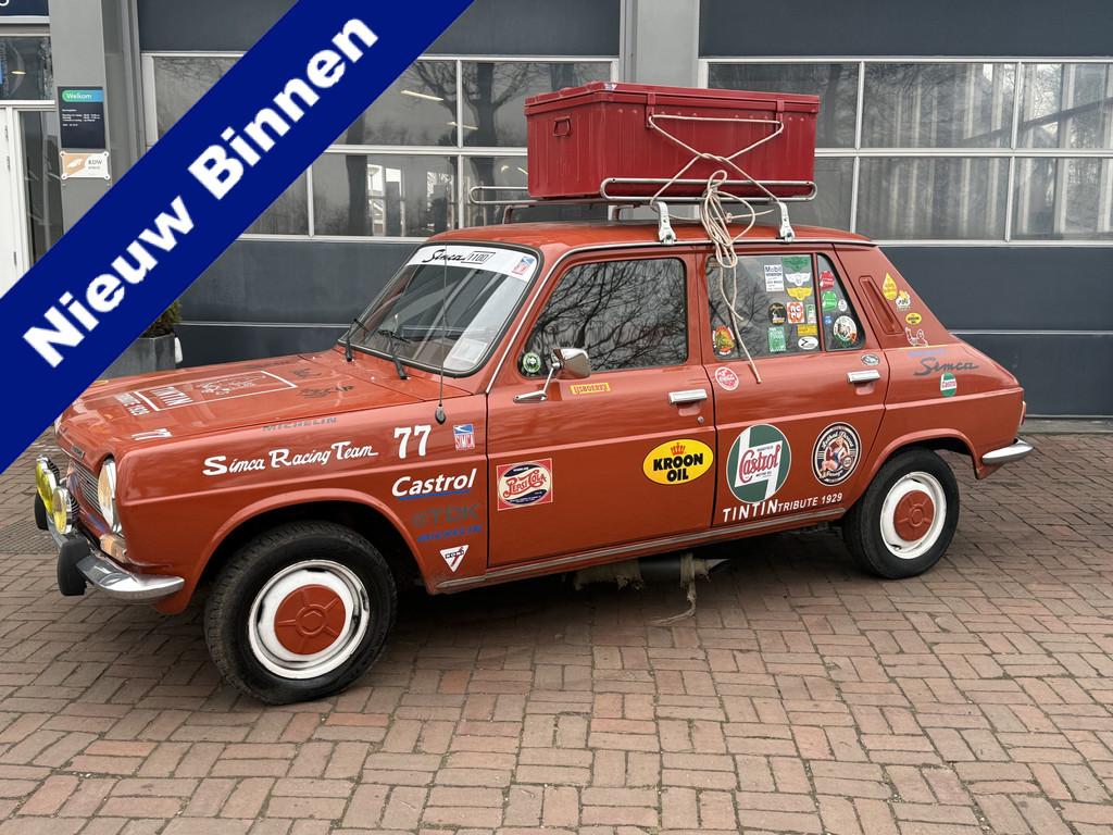 Talbot 1100 simca apk-04-2026 Uniek geen tweede van ! 59pk B, Auto's, Oldtimers, Handgeschakeld, 1118 cc, Hatchback, Rood
