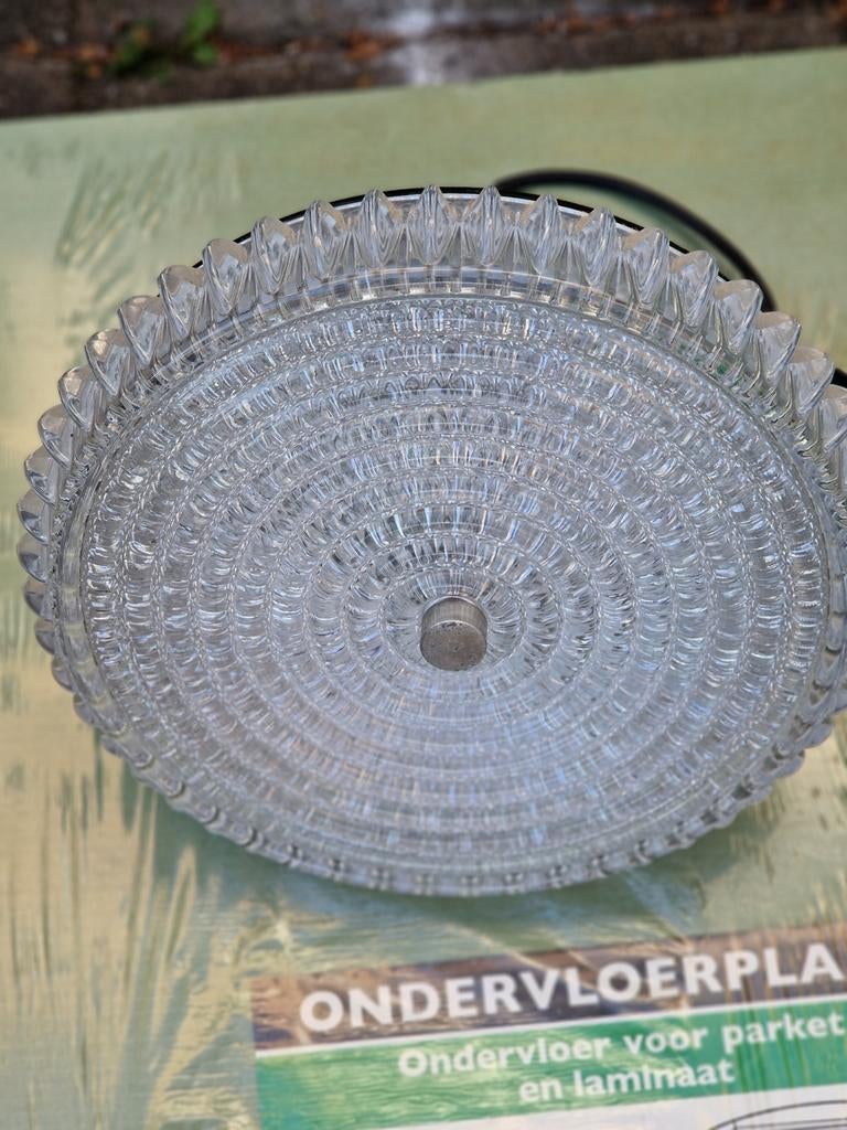 Kristallen hanglamp, Ophalen of Verzenden, Zo goed als nieuw, Minder dan 50 cm