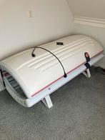 Zonnebank dubbelzijdig, Witgoed en Apparatuur, Zonnebanken en Gezichtsbruiners, Ophalen, Gebruikt, Zonnebank dubbelzijdig, 10 tot 15 lampen
