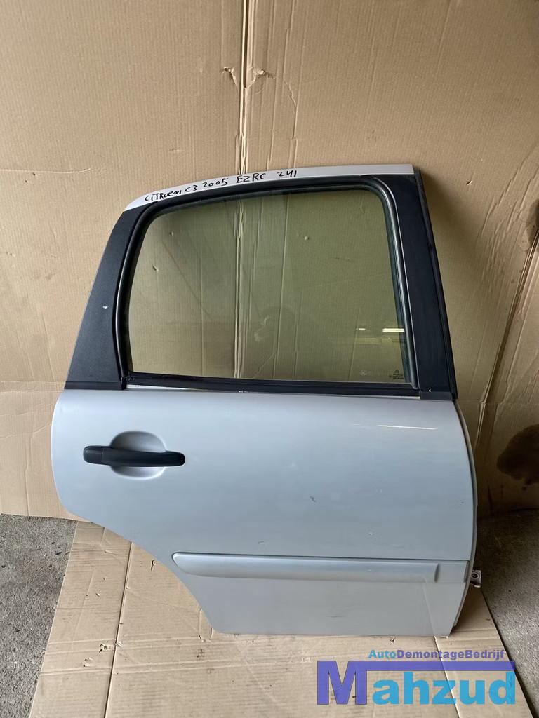 CITROEN C3 GRIJS EZRC Rechts achter deur portier 5 deurs, Gebruikt, Citroën, Achter, Ophalen of Verzenden