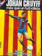 Grote originele gesigneerde poster Johan Cruijff Barcelona, Ophalen of Verzenden, Zo goed als nieuw, Ajax, Poster, Plaatje of Sticker
