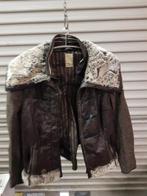 damesjas leer met stof boheme de luxe, Ophalen of Verzenden, 'T Olde Gre-j, Info@toldegrej.nl, Endepoelstraat 20f Didam