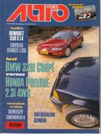 Autovisie 6 1992 : Renault Clio S 1.4 - Toyota Starlet 1.3Si, Ophalen of Verzenden, Gelezen, Algemeen