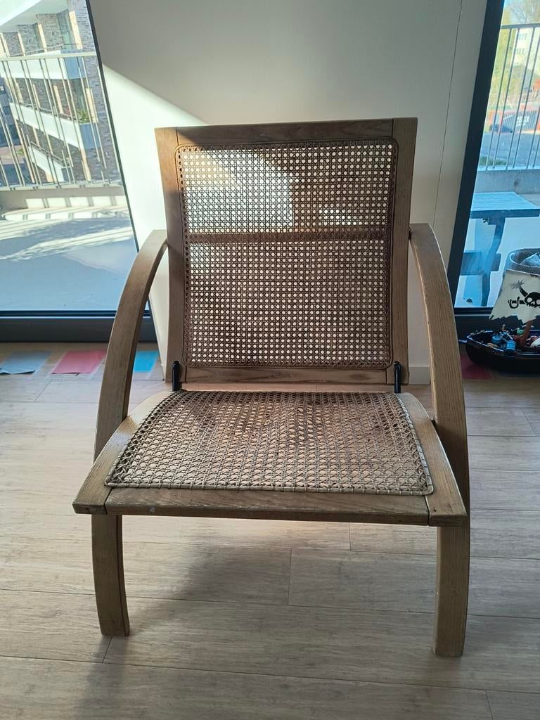 Gijs Bakker klapstoel, Verzenden, Bruin, Hout, Eén