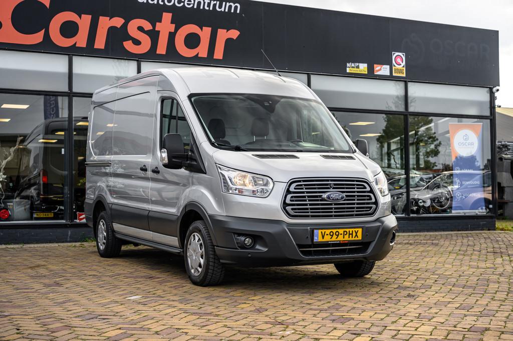 Ford TRANSIT |Airco|Navi|Cruise|Pdc 310 2.0 TDCI L2H2 Ambien, Auto's, Bestelauto's, Voorwielaandrijving, Euro 6, 4 cilinders, Navigatiesysteem