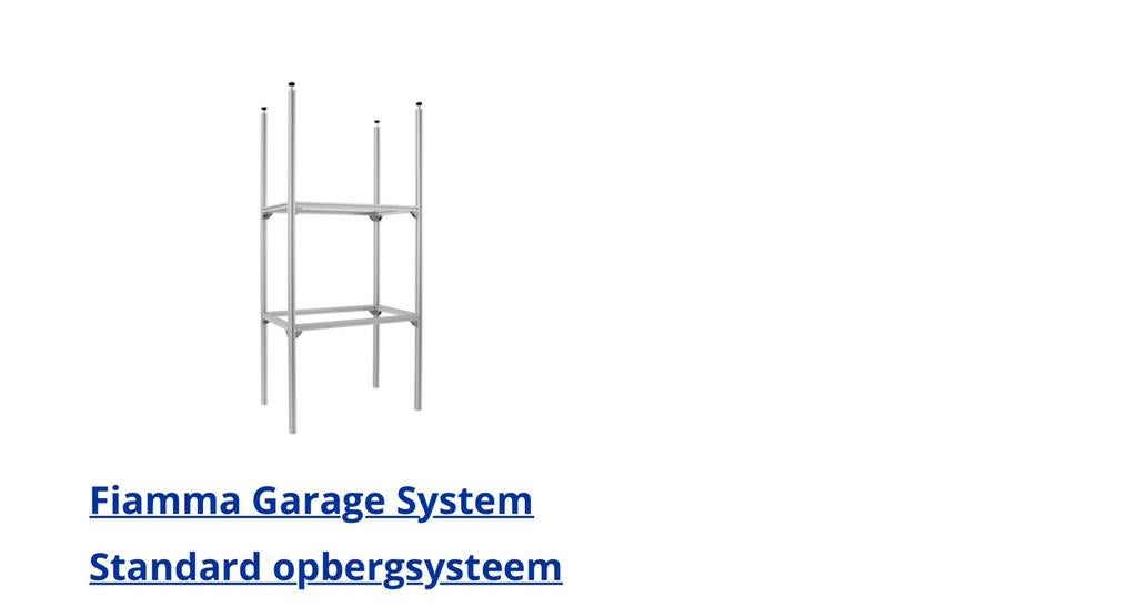 Opbergsysteem Fiamma camper, Ophalen, Gebruikt