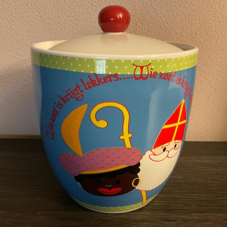 Sinterklaas en Zwarte Piet .... Pepernoten Pot, Diversen, Sinterklaas, Zo goed als nieuw, Ophalen