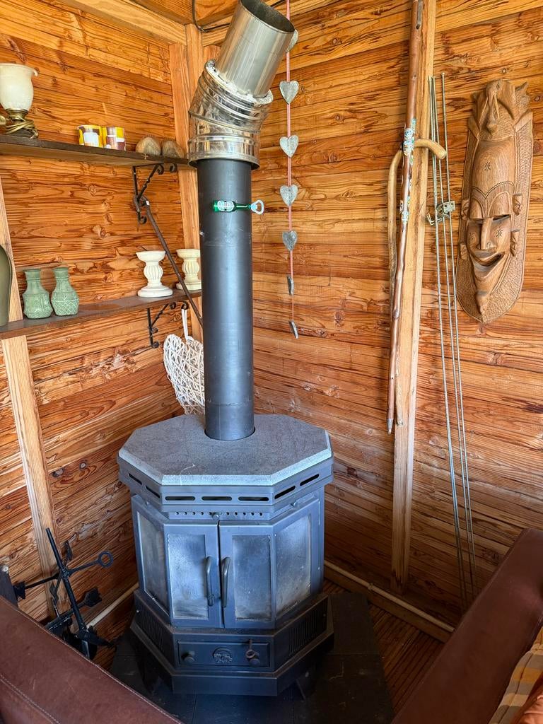 Reny Oslo Houtkachel 7,4 kW - Goede staat., Ophalen, Zo goed als nieuw