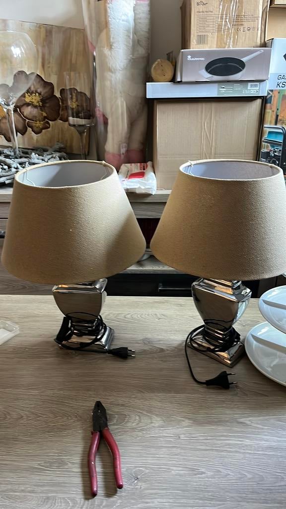 Lamp nooit gebruikt, Ophalen of Verzenden, Zo goed als nieuw, Rond