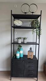 Zwart metalen Gigameubel kast, Ophalen, Zo goed als nieuw