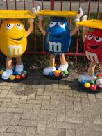 M&M's Poppen Reclame Displays Set - Unieke Blikvangers, Ophalen of Verzenden, Gebruikt, Reclamebord