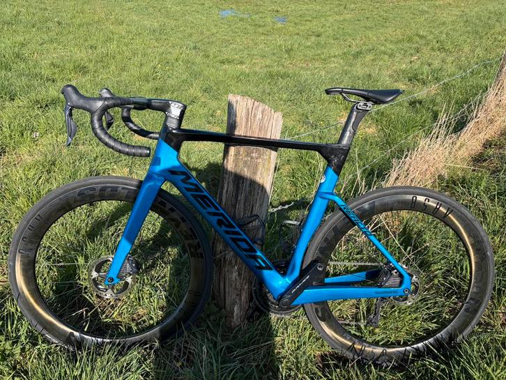 Merida Reacto 8000e, Fietsen en Brommers, Fietsen | Racefietsen, Nieuw, Overige merken, Meer dan 20 versnellingen, Carbon, 53 tot 57 cm