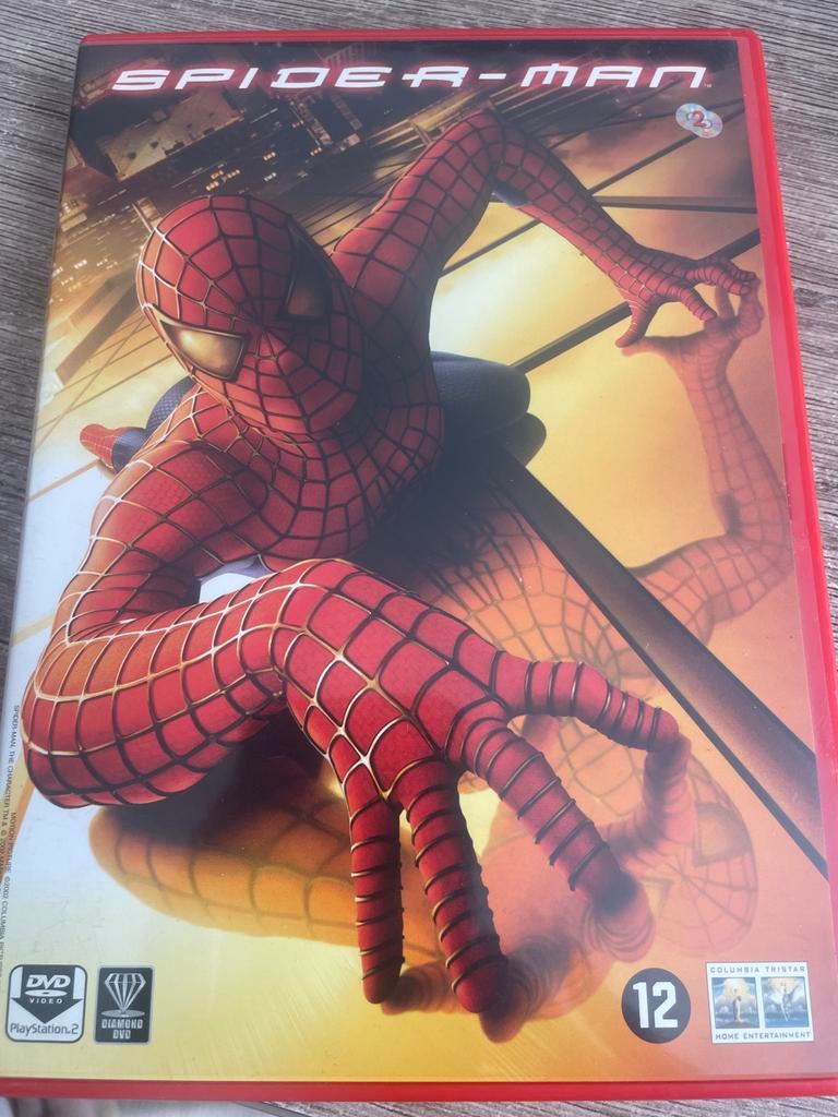 Spider-Man DVD (PlayStation 2) - Actiethriller, Vanaf 12 jaar, Ophalen of Verzenden, Gebruikt, Actiethriller