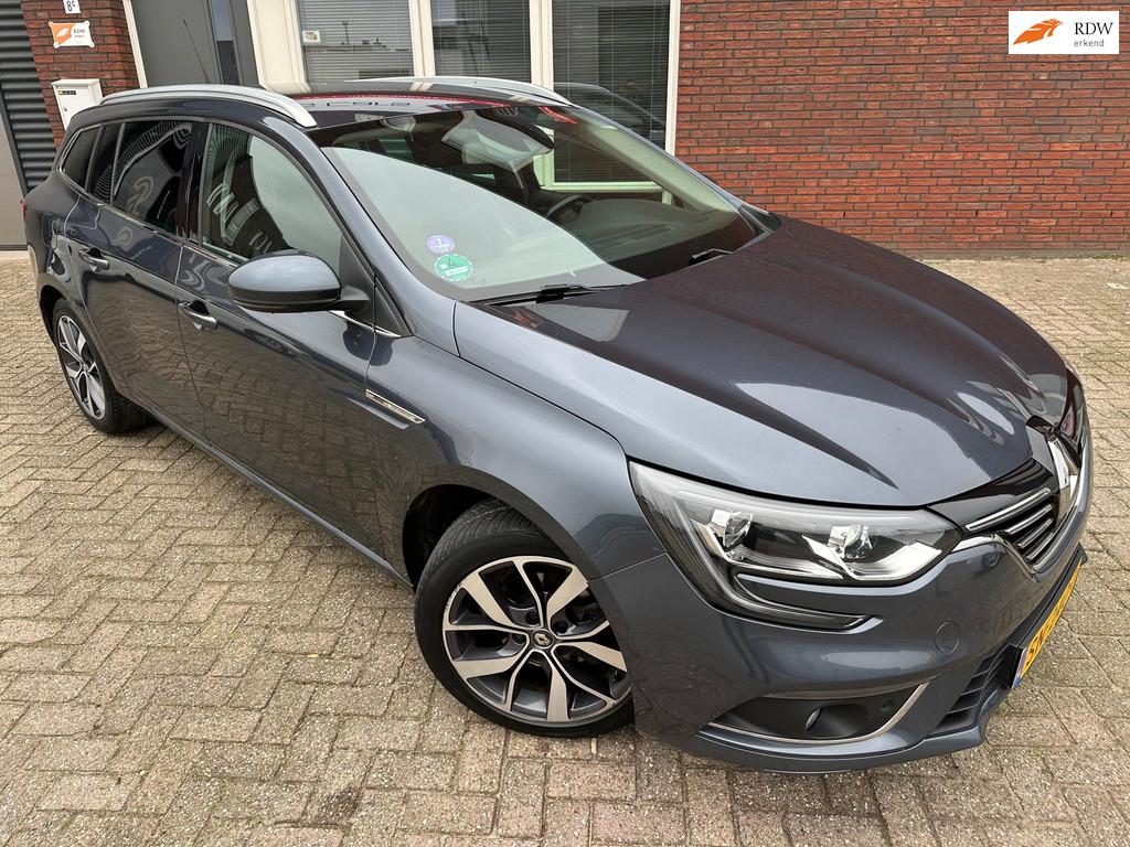 Renault Mégane Estate 1.2 TCe Bose / Leder / Navi / Camera, Voorwielaandrijving, Gebruikt, 4 cilinders, Met garantie (alle)