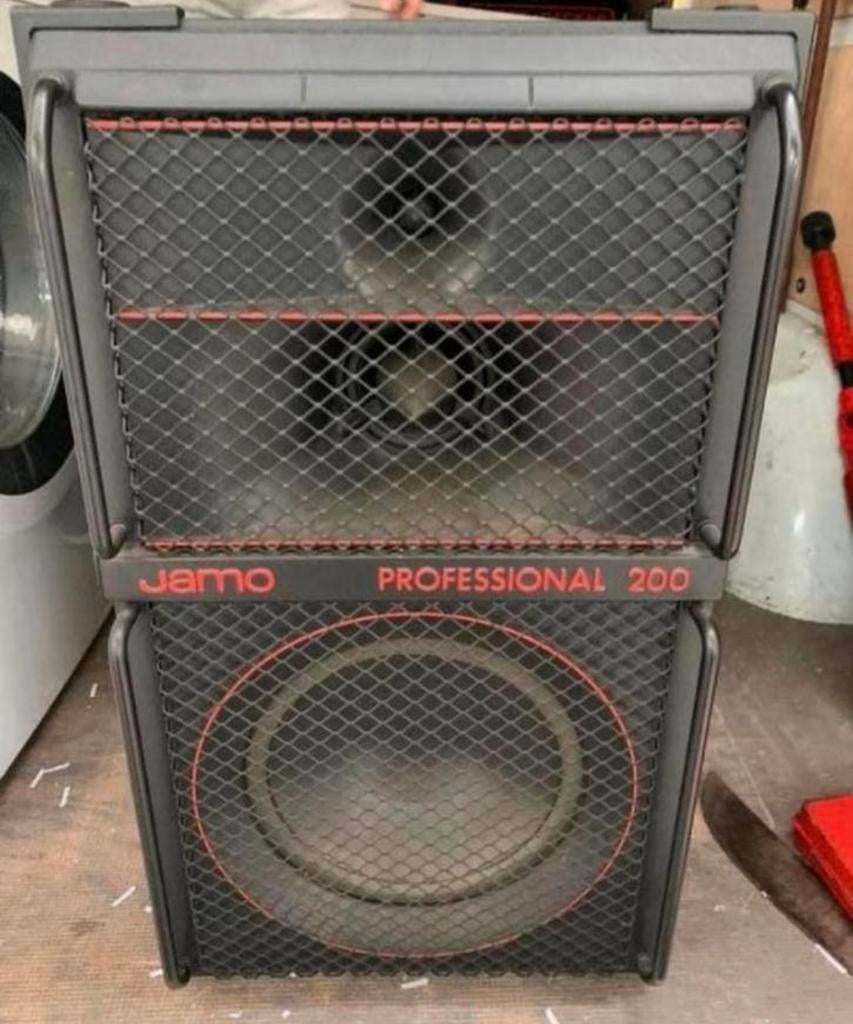 Speakers twee Jamo 200 professional 200 watt speakers, Audio, Tv en Foto, Luidsprekers, Ophalen of Verzenden