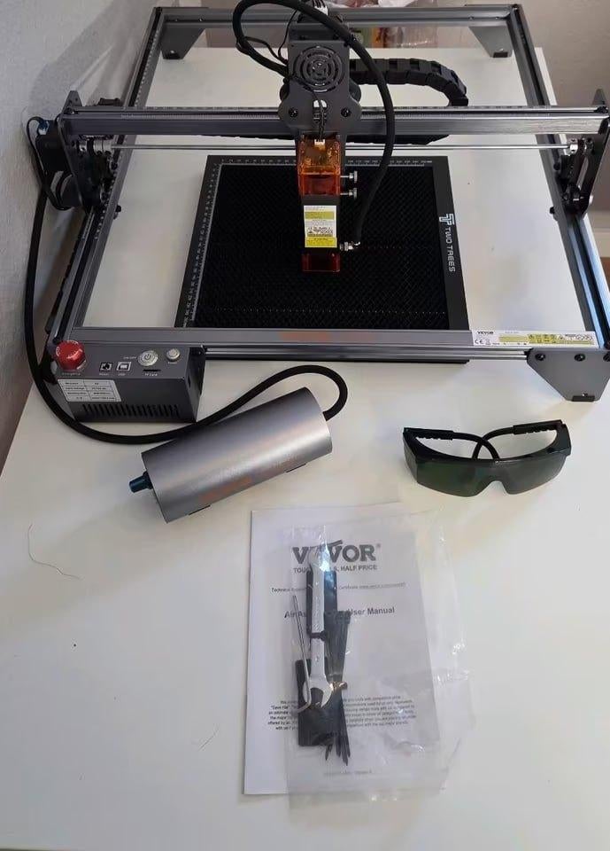 Vevor A7 graveermachine, Hobby en Vrije tijd, Ophalen of Verzenden, Zo goed als nieuw, Gereedschap of Toebehoren, Overige merken