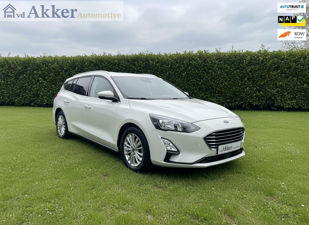 Ford Focus Wagon 1.0 EcoBoost Titanium X Business Automaat I, 125 pk, Gebruikt, Wit, Origineel Nederlands