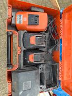 Fein 18V accu's met oplader en koffer, Ophalen of Verzenden, Gebruikt, Overige typen
