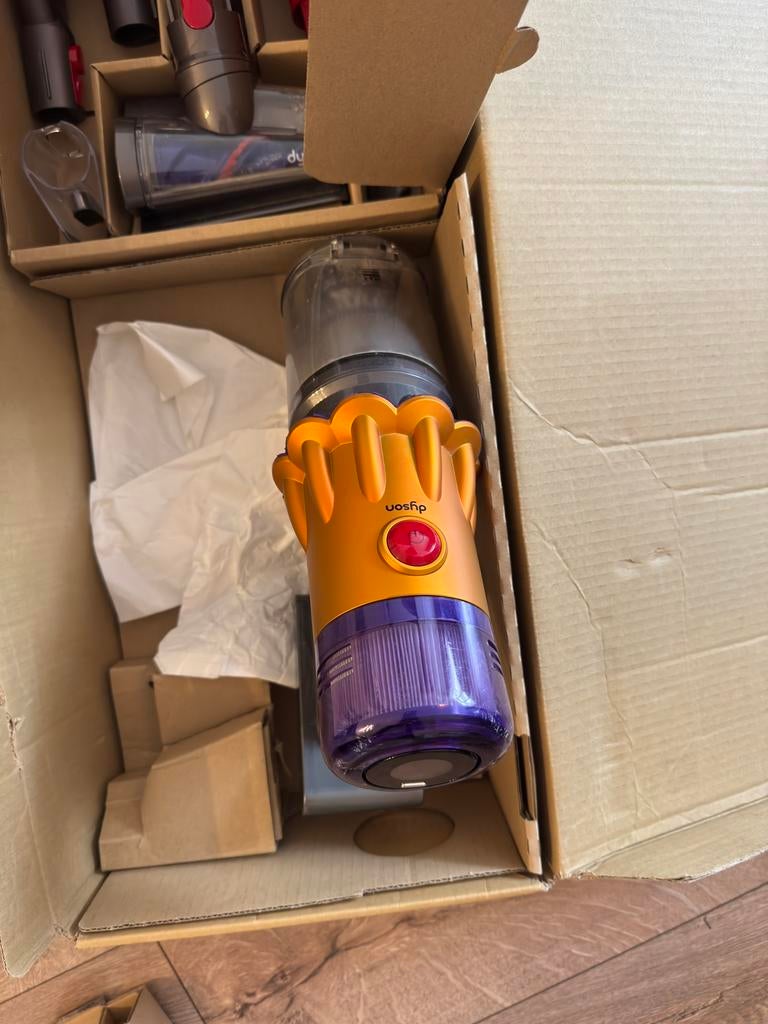 Dyson V12 Detect Slim Absolute, Ophalen of Verzenden, Zo goed als nieuw
