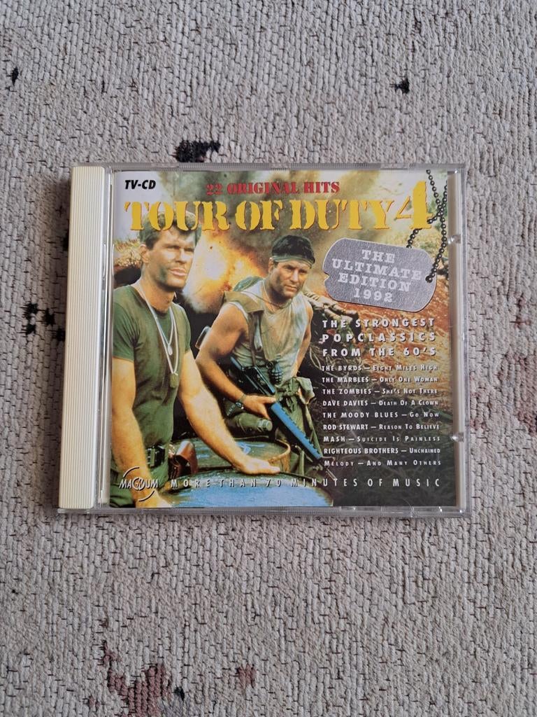 Tour of Duty 4 - 22 Original Hits CD, Ophalen of Verzenden, Zo goed als nieuw