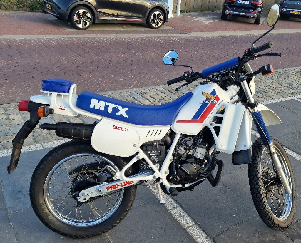 Honda MTX 50R2 met NL kenteken (bromfiets, oldtimer), Ophalen, 6 versnellingen, Gebruikt, MTX