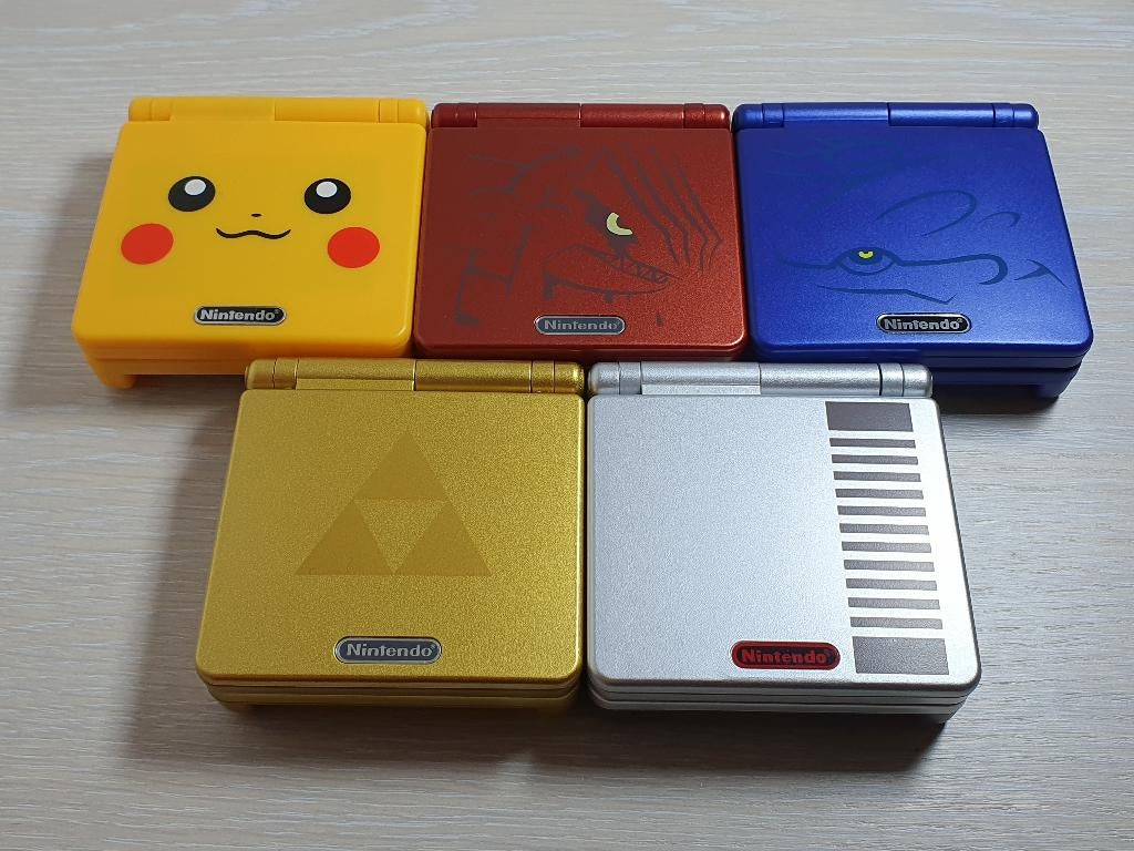 Gameboy Advance SP AGS-101, Ophalen of Verzenden, Zo goed als nieuw, Game Boy Advance SP