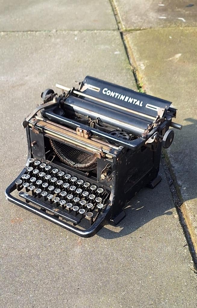 Typemachine van Continental, voor de reclame verzamelaar., Gebruikt, ., Ophalen of Verzenden, .