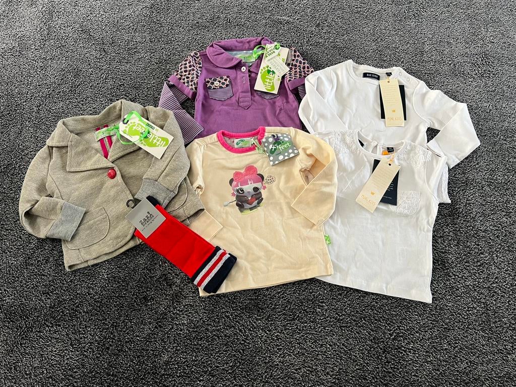 Maat 74 meisjes set nieuw 6x, Kinderen en Baby's, Babykleding | Maat 74, Ophalen of Verzenden, Nieuw, Meisje