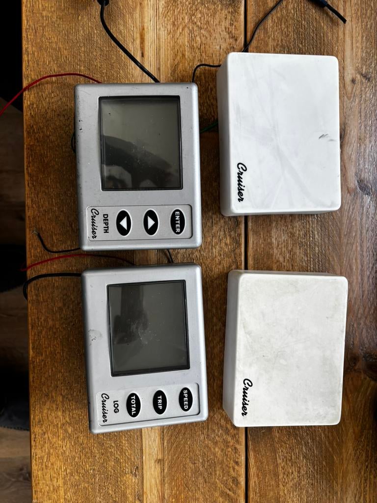 Nasa clipper log en dieptemeter, Watersport en Boten, Navigatiemiddelen en Scheepselektronica, Ophalen of Verzenden, Gebruikt