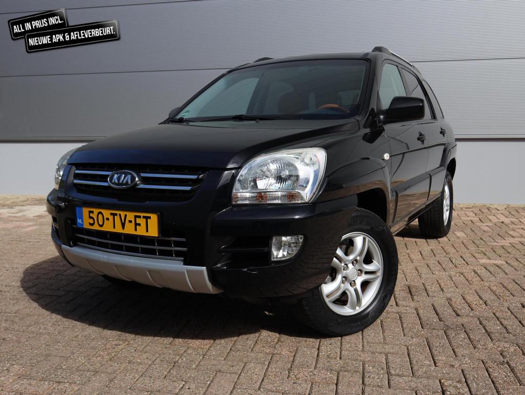 Kia Sportage 2.0 CVVT Executive (Vol opties) Airco PDC Leer, Auto's, Kia, Bedrijf, Te koop, Sportage, ABS, Airbags, Airconditioning