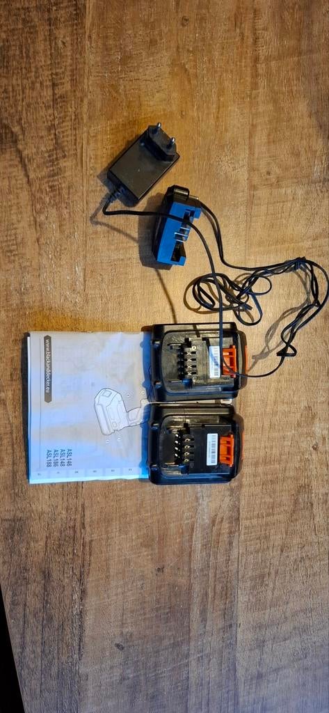 2x 14.4V accu's voor Black & Decker accuboormachine, Ophalen of Verzenden