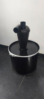 Stofafscheider / Cycloon afscheider zo goed als nieuw, Ophalen of Verzenden, Zo goed als nieuw, Afzuiger